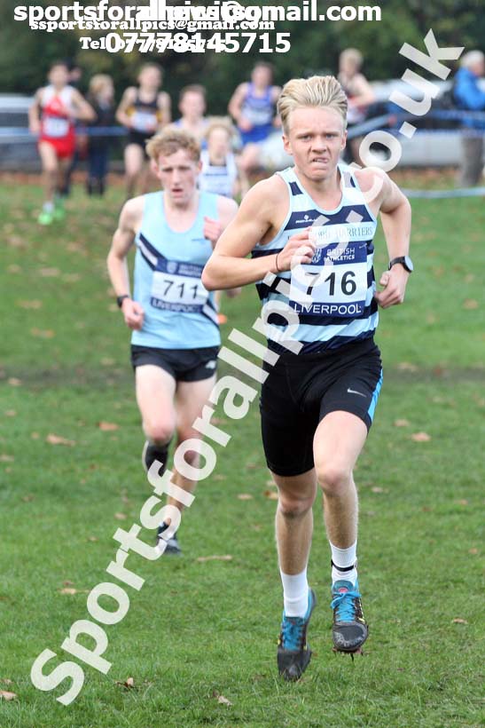 Mens under-17 British Athletics Liverpool Cross Challenge, Sefton Park, Liverpool. Photo:  David T. Hewitson/Sports for All Pics